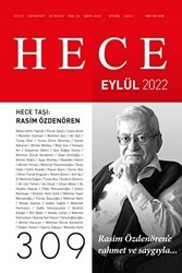Hece Aylık Edebiyat Dergisi Sayı: 309 Eylül 2022 - Hece Dergisi