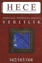 Hece Aylık Edebiyat Dergisi Yerlilik Özel Sayısı: 20 -162 -163 - 164 Ciltsiz - Hece Dergisi