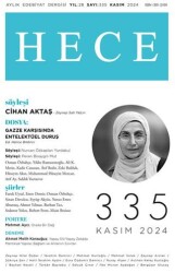 Hece Dergisi - Sayı 335 Kasım 2024 - 1