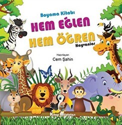 Hem Eğlen Hem Öğren - Hayvanlar - Kitap Müptelası Yayınları