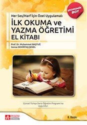 Her Ses Harf İçin Özel Uygulamalı - İlk Okuma ve Yazma Öğretimi El Kitabı Ekonomik Boy - Pegem Akademi Yayıncılık