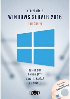 Her Yönüyle Windows Server 2016 İleri Seviye CD Hediyeli - 1