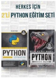 Herkes İçin 2`li PYTHON Eğitim Seti 2 Kitap - Dikeyeksen Yayın Dağıtım