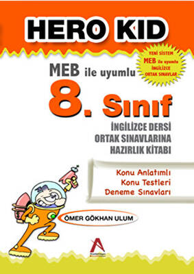 Hero Kid MEB ile Uyumlu 8. Sınıf İngilizce Dersi Ortak Sınavlarına Hazırlık Kitabı - 1