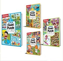 Highlights Puzzlemania Favori Puzzle 4`lü Set - Dikkat Atölyesi Yayınları