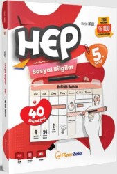 Hiper Zeka Yayınları 5. Sınıf HEP Sosyal Bilgiler Haftalık Deneme Föyleri - Hiper Zeka Yayınları
