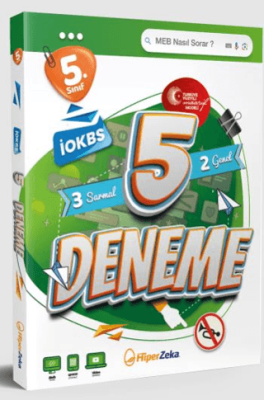 Hiper Zeka Yayınları 5. Sınıf İOKBS 3 Sarmal - 2 Genel 5 Deneme - 1