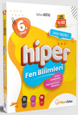 Hiper Zeka Yayınları 6. Sınıf Hiper Fen Bilimleri Konu Anlatımlı Soru Bankası - 1