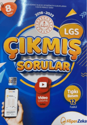 8. Sınıf LGS Çıkmış Sorular - Hiper Zeka Yayınları