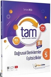Hiper Zeka Yayınları 8. Sınıf Matematik TAM Teknik Analiz Modülleri-5 Doğrusal Denklemler - Hiper Zeka Yayınları
