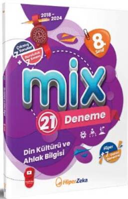 Hiper Zeka Yayınları 8. Sınıf MİX T.C. Din Kültürü ve Ahlak Bilgisi 21 Deneme - 1