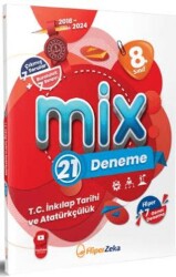Hiper Zeka Yayınları 8. Sınıf MİX T.C. İnkılap Tarihi ve Atatürkçülük 21 Deneme - Hiper Zeka Yayınları