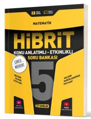 Hız Yayınları 5. Sınıf Hibrit Matematik Soru Bankası - 1