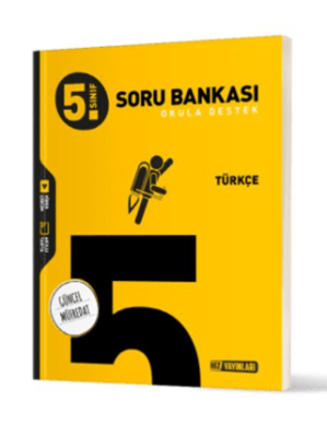 Hız Yayınları 5. Sınıf Türkçe Soru Bankası - 1