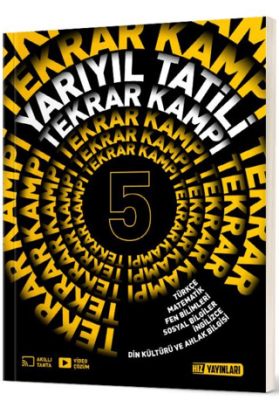 Hız Yayınları 5. Sınıf Yarıyıl Tatili Tekrar Kampı - 1