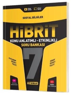 Hız Yayınları 7. Sınıf Sosyal Bilgiler HİBRİT Konu Anlatımlı Etkinlikli Soru Bankası - 1