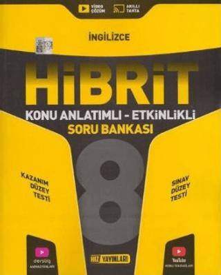 Hız Yayınları 8. Sınıf İngilizce HİBRİT Konu Anlatımlı Etkinlikli Soru Bankası - 1