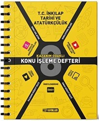 Hız Yayınları 8. Sınıf T.C. İnkılap Tarihi ve Atatürkçülük Konu İşleme Defteri - 1