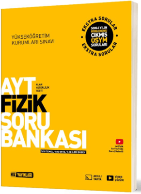Hız Yayınları AYT Fizik Soru Bankası - 1