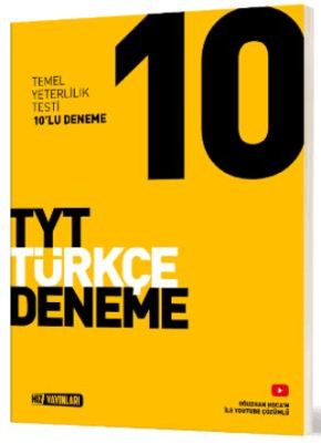 Hız Yayınları TYT 10lu Türkçe Deneme - 1