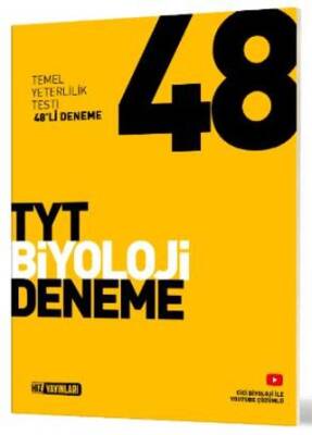 Hız Yayınları TYT 48 Li Biyoloji Deneme - 1