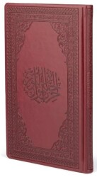 Hizb-ül Hakaik Büyük Boy Vinleks Cilt Bordo Renk Kod:447 - Envar Neşriyat