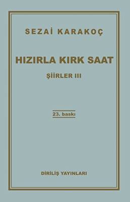 Şiirler 3: Hızırla Kırk Saat - 1