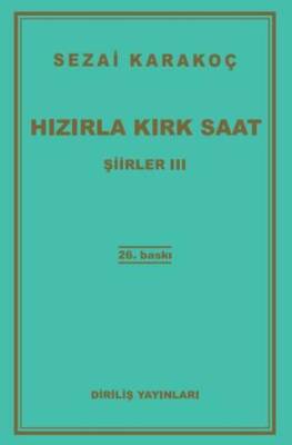 Şiirler 3: Hızırla Kırk Saat - 1