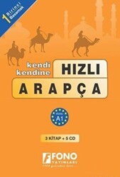 Hızlı Arapça 1. Basamak 3 Kitap + 5 CD - Fono Yayınları
