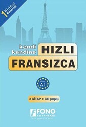 Hızlı Fransızca 1. Basamak 3 Kitap + 3 CD - Fono Yayınları