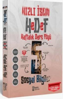 Hızlı İsem Hedef 5.Sınıf Sosyal Bilgiler Haftalık Ders Föyü - 1