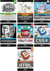 Hızlı ve Kolay Web Tasarım Seti 7 Kitap Takım - Kodlab Yayın Dağıtım