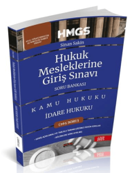 HMGS İdare Hukuku Soru Bankası - Savaş Yayınevi