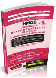 HMGS Kampı Avukatlık Hukuku, Hukuk Felsefesi ve Sosyolojisi, Türk Hukuk Tarihi Soru Bankası - Savaş Yayınevi