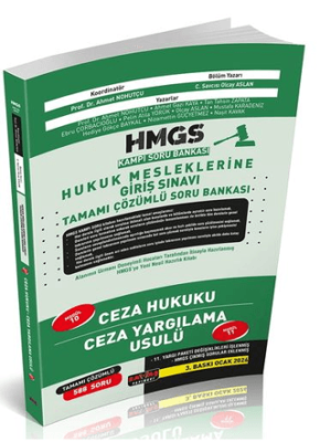 HMGS Kampı Ceza Hukuku Ceza Yargılama Usulü Soru Bankası - 1