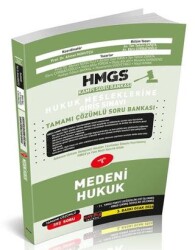 HMGS Kampı Medeni Hukuk Soru Bankası - Savaş Yayınevi