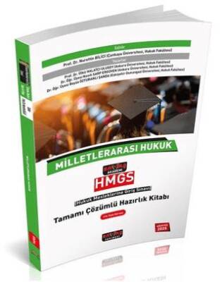 HMGS Milletlerarası Hukuk Tamamı Çözümlü Hazırlık Kitabı - 1