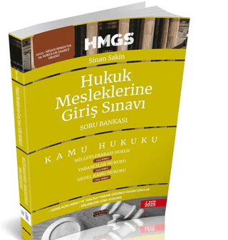 HMGS Milletlerarası Hukuk ve Genel Kamu Hukuku Soru Bankası - 1