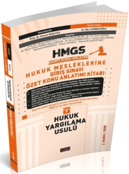 HMGS Özet Konu Anlatımı Hukuk Yargılama Usulü - Savaş Yayınevi