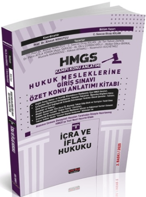 HMGS Özet Konu Anlatımı İcra ve İflas Hukuku - 1