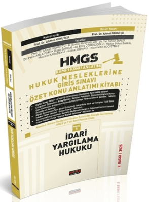 HMGS Özet Konu Anlatımı İdari Yargılama Hukuku - 1