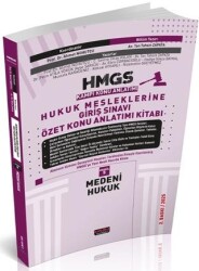 HMGS Özet Konu Anlatımı Medeni Hukuk - Savaş Yayınevi