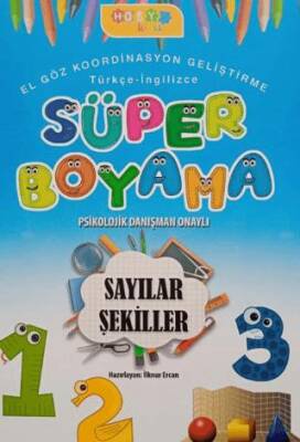 Hoby Kids Süper Boyama Sayılar - Şekiller - 1