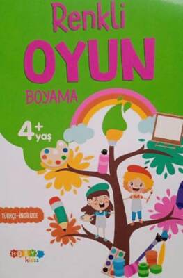Hoby Kidss Renkli Oyun +4 Yaş Boyama - 1