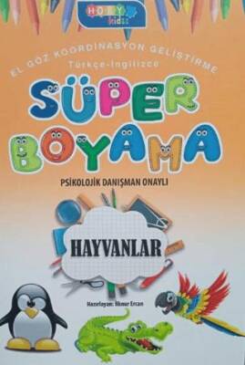 Hoby Kidss Süper Boyama - Hayvanlar - 1