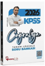 2026 KPSS Coğrafya Soru Bankası Çözümlü - Hoca Kafası Yayınları