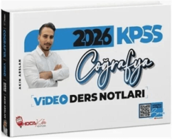 2026 KPSS Coğrafya Video Ders Notları - Hoca Kafası Yayınları