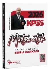 2026 KPSS Matematik Soru Bankası Çözümlü - Hoca Kafası Yayınları