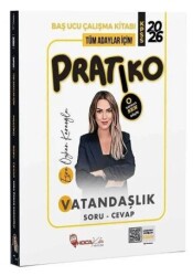 2026 KPSS Vatandaşlık Pratiko Soru Cevap Çalışma Kitabı - Hoca Kafası Yayınları