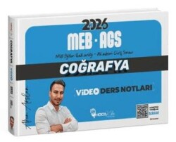 2026 MEB-AGS Coğrafya Video Ders Notları - Hoca Kafası Yayınları